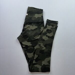 Lululemon Align High-Rise Athletic Leggings 365 Camo Size 4 XS 28" Inseam